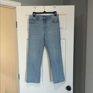 Banana Republic High-Rise Bootcut Jeans - Light Blue